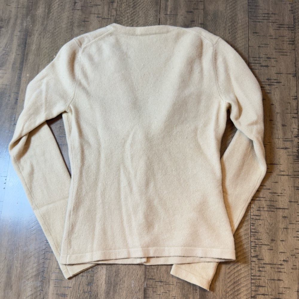 Michael Kors Cashmere Cream Cardigan - Picture 3 of 12
